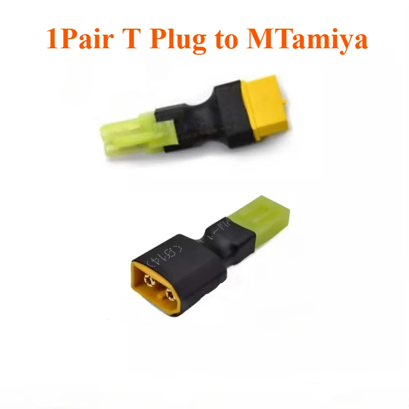 TAMIYA Mini Tamiya Adapter Man Vrouw naar XT60/T Plug Batterij Conversie Deans Connector Voor RC Model FPV Lipo Batterij ESC