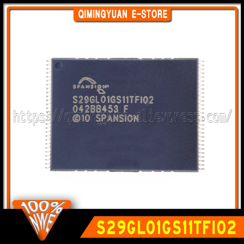 

1~10PCS/LOT S29GL01GS11TFI02 S29GL01GS11TF102 IC FLASH 1GBIT PARALLEL 56TSOP ic chips