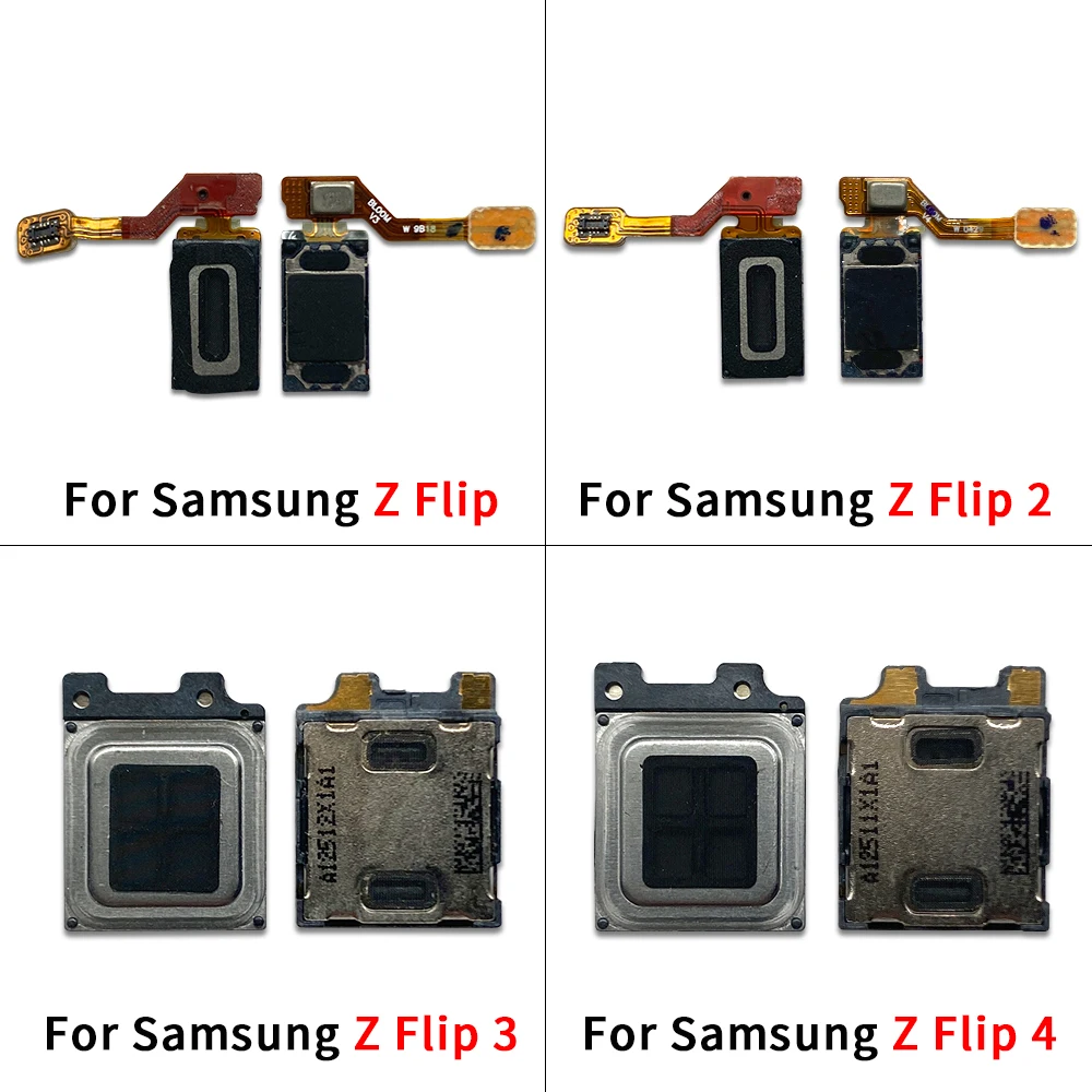 

Для Samsung Z Flip 2 3 4 5 5G F700F F707 F731 F721 F711 Наушник верхний динамик Звуковой приемник Наушники ecouteur Наушники Flex