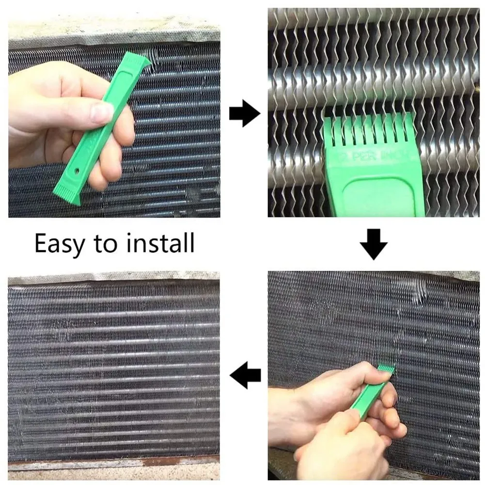 Fcr6 Fin Comb Set Plastic Colored Fin Coil Comb Radiator Fin Comb Straightener Condenser Coil Fin