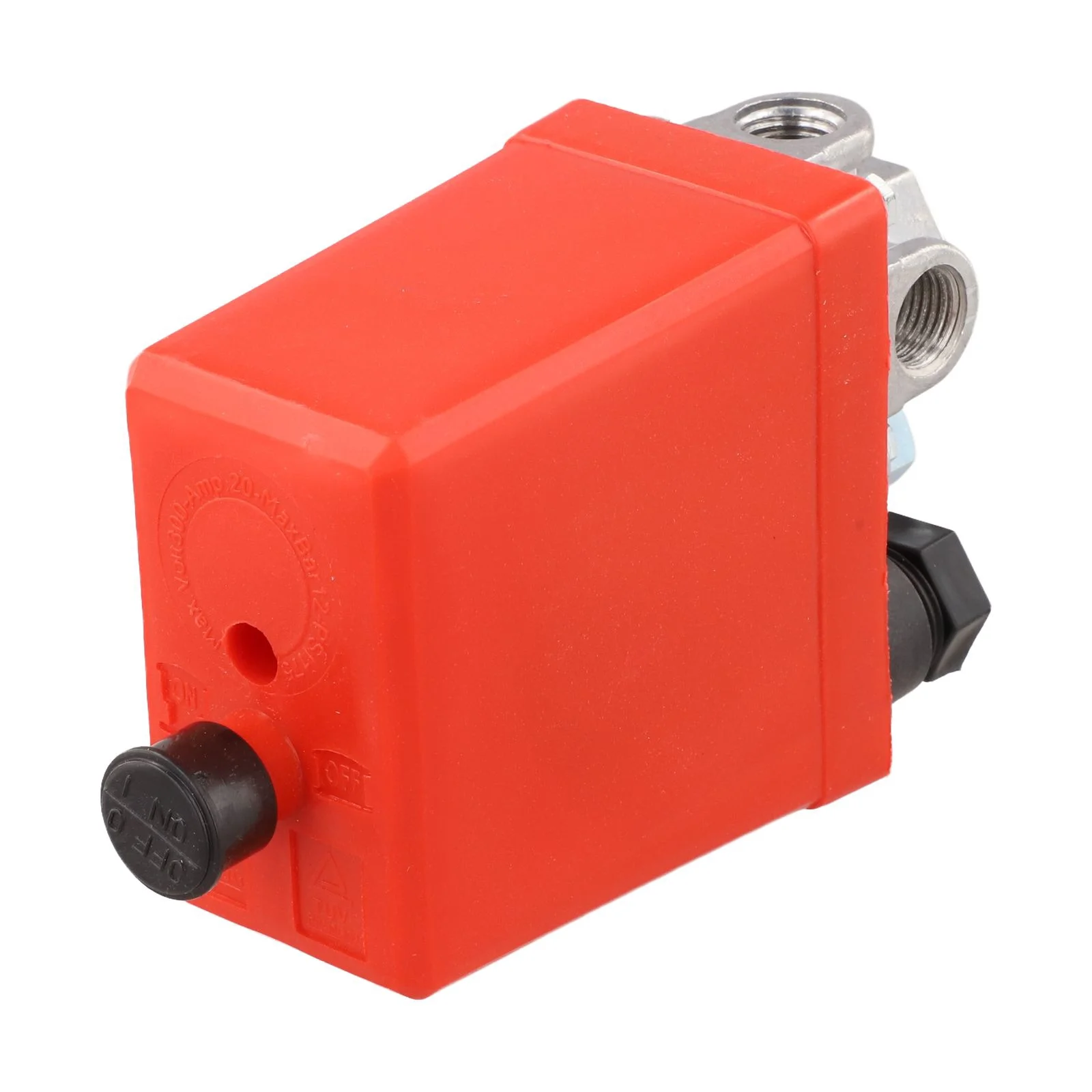 Air Compressor Setup Red Pressure Switch Four Way Pressure Switch For Compressor Compressor Optimal Pressure Range 0.6-0.8 MPa