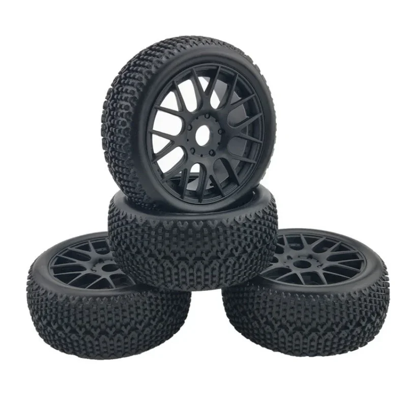 4PCS 112mm *45mm Off Road Buggy Tires Wheel 17mm Hex Hubs for 1/8 RC Racing Car 4WD Nitro HPI HSP CAMPER Kyosho ZD Hongnuo