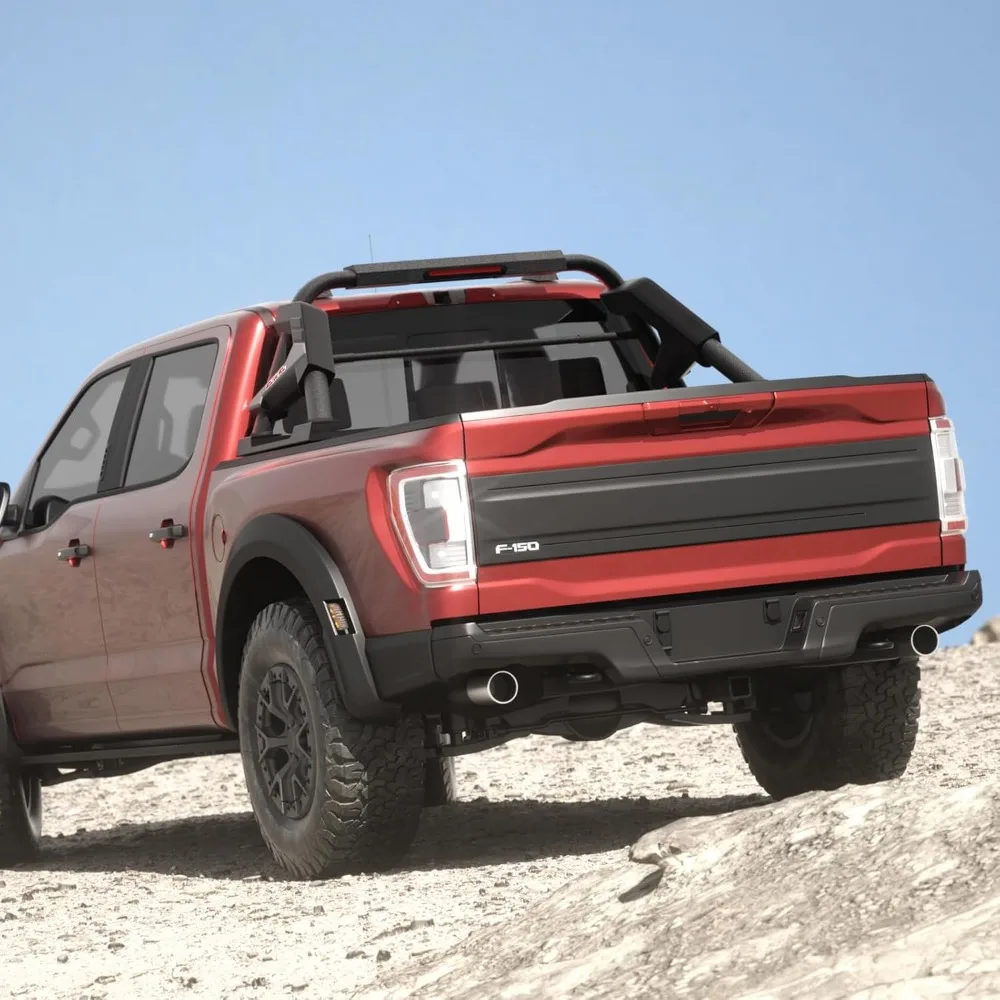 트럭 적재함 롤바, 포드 F-150/F-250/F-350, 램과 호환되는 픽업 트럭용 범용 스포츠 롤바 조절식 체이스 랙