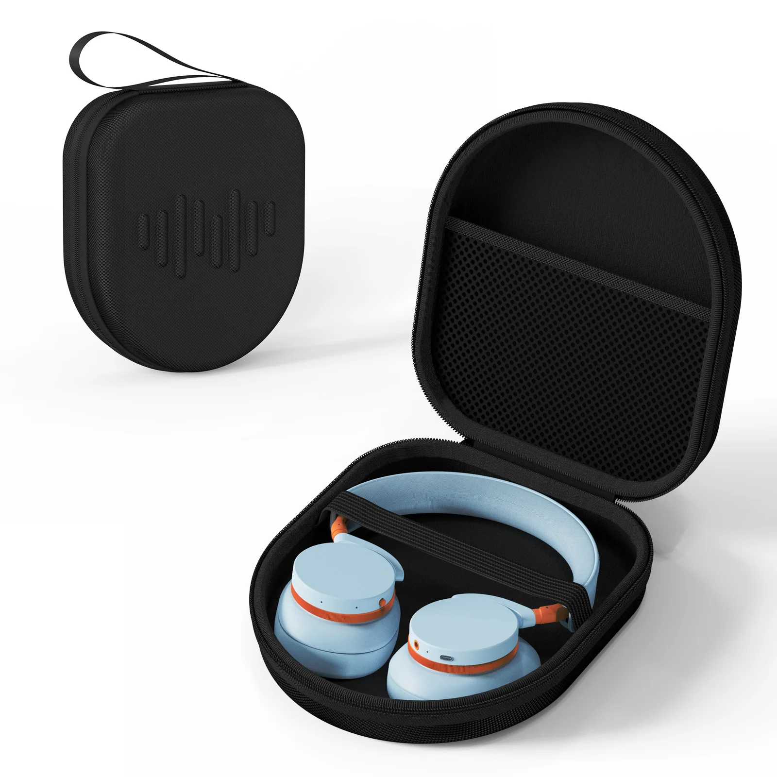 Hartschalen-Kopfhörerhülle für JBL Tune 510BT / Sony WH-CH720N / Soundcore Q20 / BERIBES / KVIDIO, Universelle Reise-Aufbewahrungstasche
