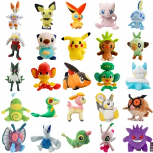 Pokémon Anime Stuffed Puppe, Gengar, Oshawott, Lugia, Scorbunny, Caterpie, Butterfree, Kinderspielzeug, Hobbys, Gegenwart, neu 6 Hauptverkauf Pokemon Lugia - №4