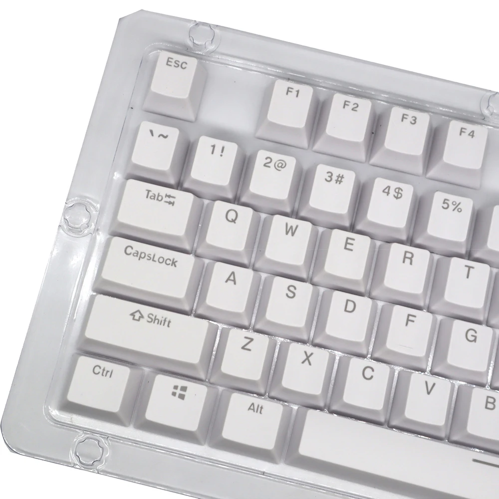 125 Keys OEM Profile Keycaps Colored Translucent ABS Customized Key Caps for Gaming Mechanical Keyboard MX Switches