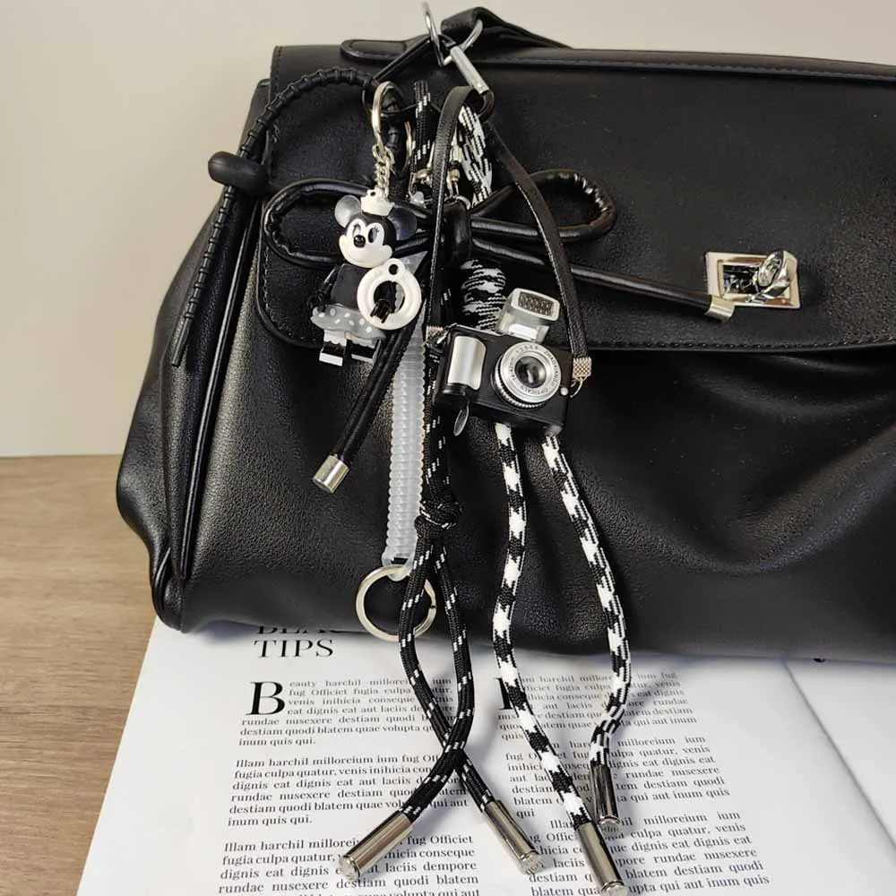 Camera Bag Charms Miu Style Woven Bag Pendant Woven Rope Pendant DIY Handbags Charms Accessories Decoration