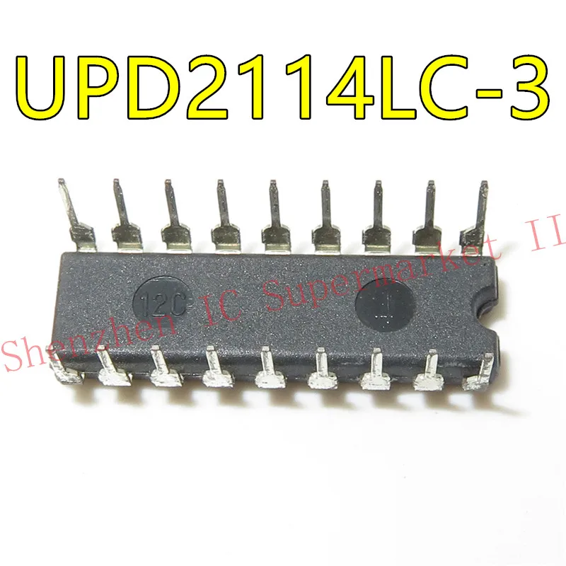 1pcs/lot UPD2114 UPD2114LC UPD2114LC-3 DIP18