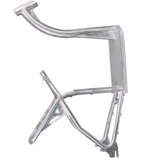 Durable High-Strength  Bicycle Frame with  Gloss Surface Alloy Folding Road Bike Frame