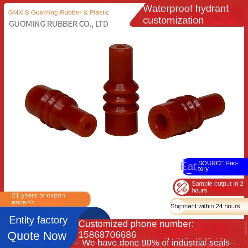 989-1705 Customized Automotive Connector Sealing Plugs Silicone Waterproof Auto Accessories