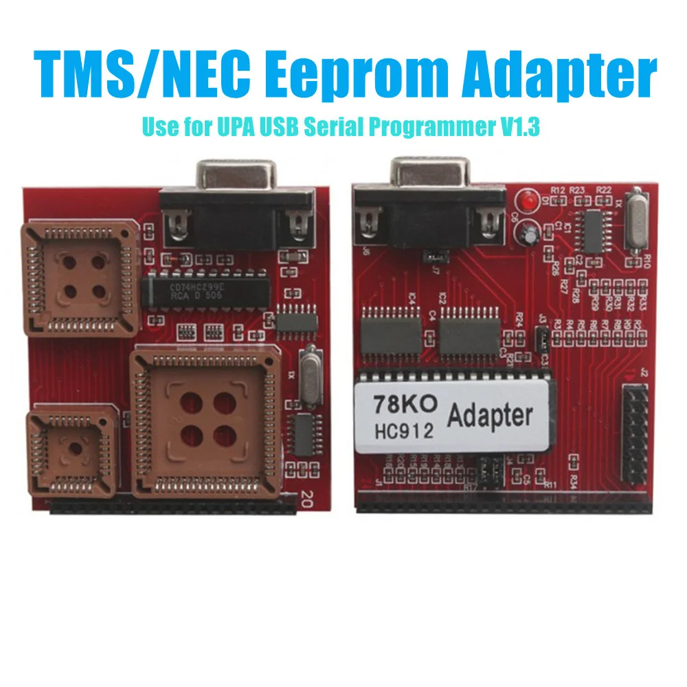 TMS NEC 78KO HC912 EEPROM Adapter Work for UPA USB V1.3 ECU Programmer