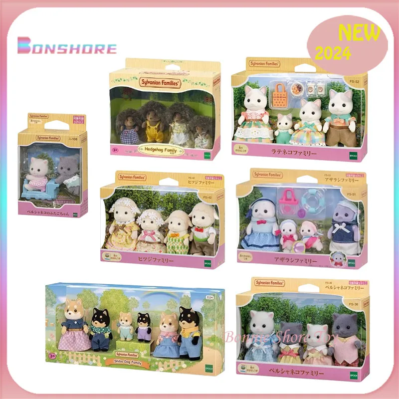 Sylvanian Families Kawaii Figures Ternurines Sylvanian Familiy Doctor Dentist Series Children Toys Decoration Birthday Gift