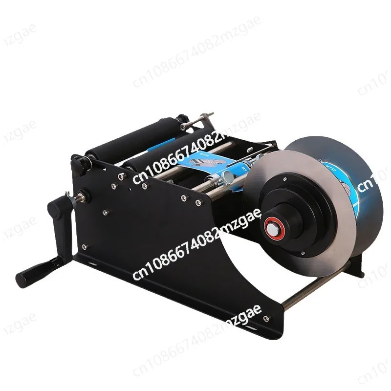 

Manual round bottle labeling machine, small simple labeling machine, self-adhesive labeling machine