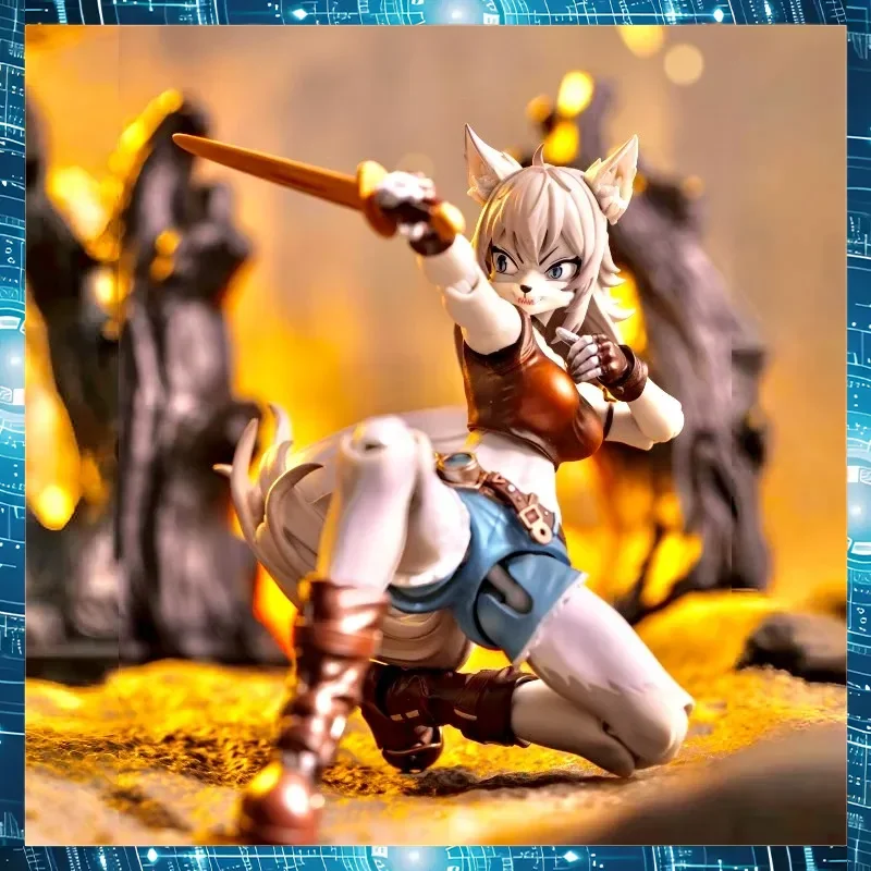 

LADoTOYS 1/12 Scale Lea the Mechanic Collectible Action Figure - Original Design Anime Handmade Toy Model for Fans Gift