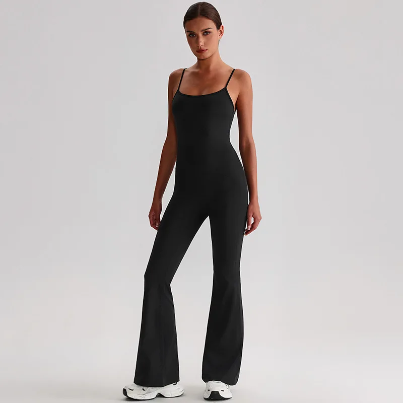 

New Women Gym Set Training Yoga Suit Sportswear Sports Jumpsuit Fitness Rompers Stretch Push Up Workout Bodysuit Activewear