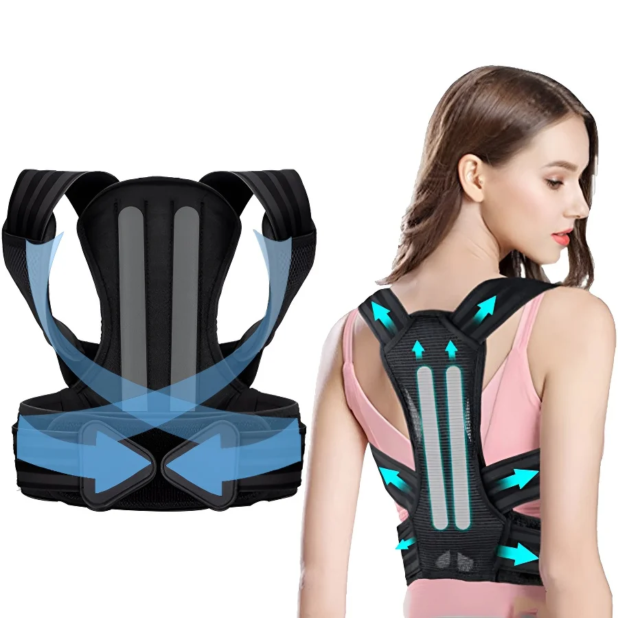 Posture Corrector for Men and Women, Back Brace for Posture, Adjustable and Comfortable, Pain Relief for Back,Shoulders,Neck