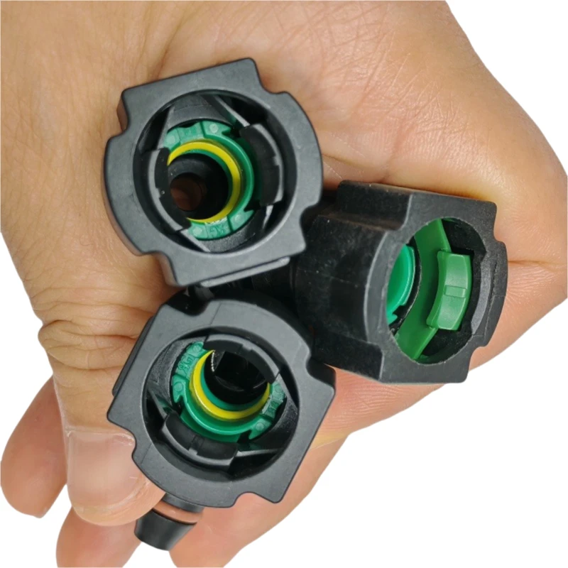 9.49mm 9.49 ID6 SAE 3/8 Fuel pipe joint auto Fuel line quick connector plastic female filter connector 2pcs a lot
