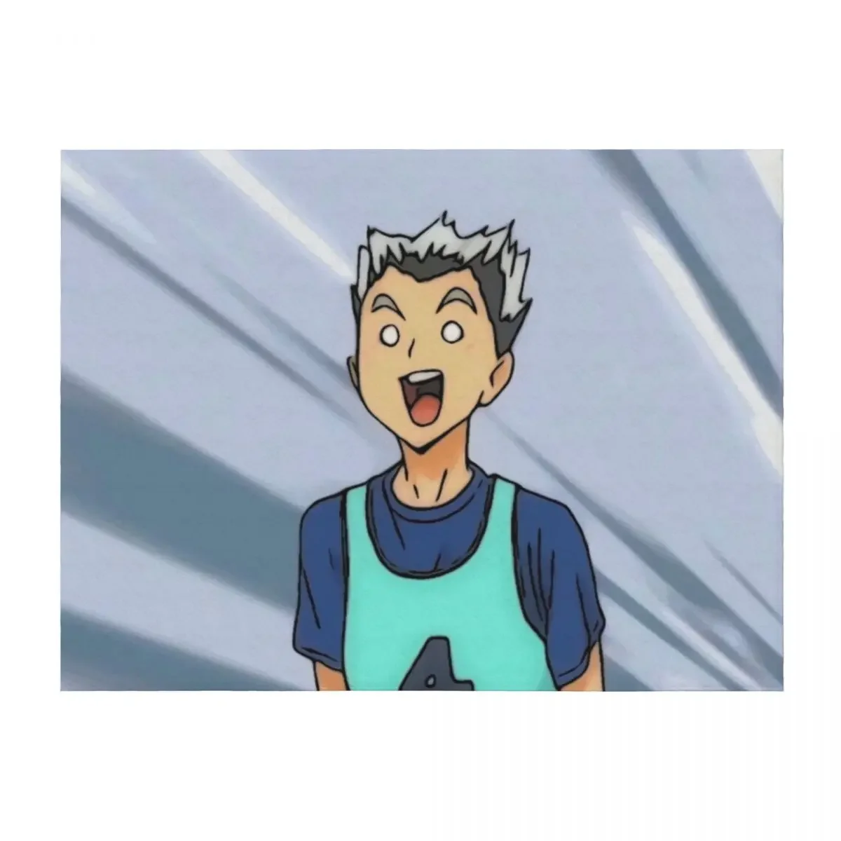 

kotaro bokuto fuuny face Throw Blanket Warm Bed Fashionable Baby Giant Sofa Blankets