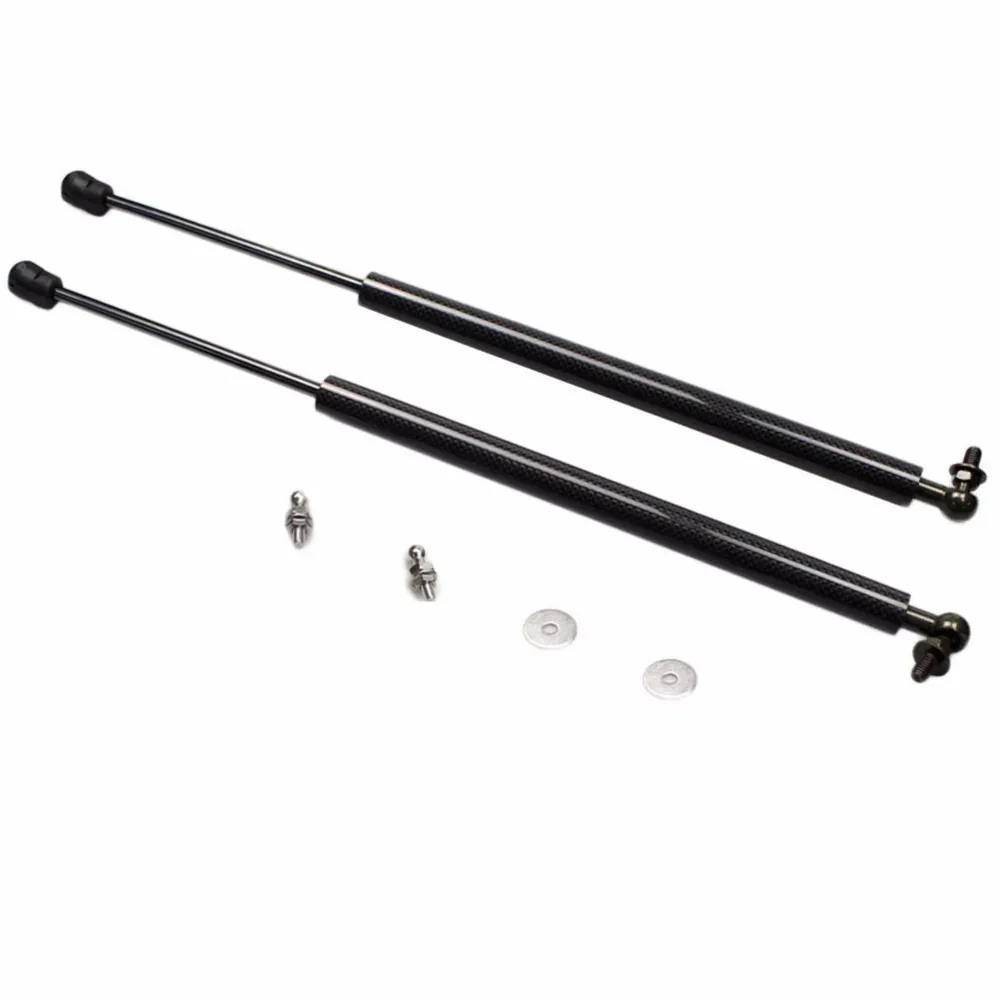 غطاء محرك السيارة الأمامي بونيه دعامات الغاز دعم الرفع لسكودا اوكتافيا A7 MK3 2012-2018 ممتص الصدمات الغاز المثبط ألياف الكربون الأسود