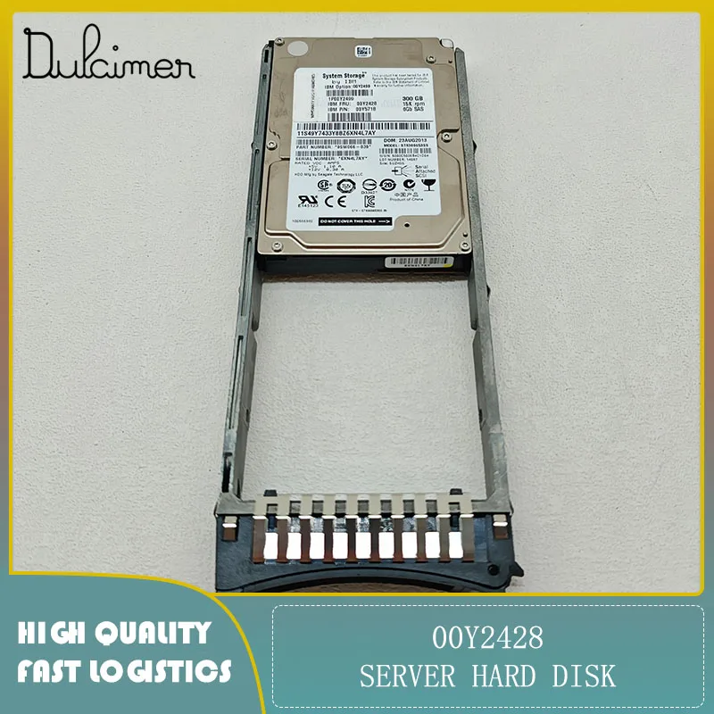 Server-Festplatte 00Y2428 ST9300653SS, 300 GB, 15K SAS, Original- und Gebrauchtversion
