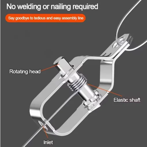 New Upgrade 3pcs Wire Tensioners - Adjustable Cable & Fence Puller Tool for Secure Barbed Wire Greenhouses Grape Vines