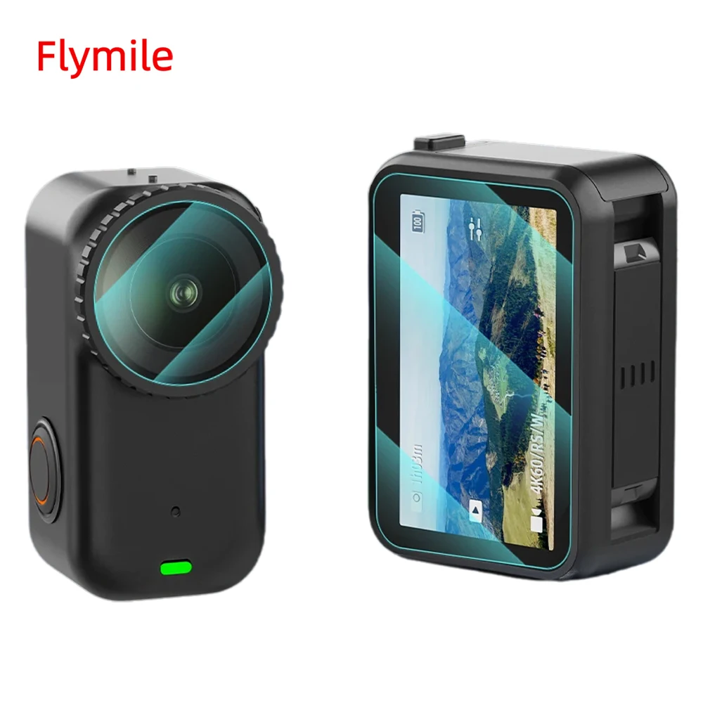 Flymile Pellicola salvaschermo per fotocamera DJI OSMO NANO Pellicola in vetro temperato Accessori Protezione schermo Anti-scrach Anti-bolle