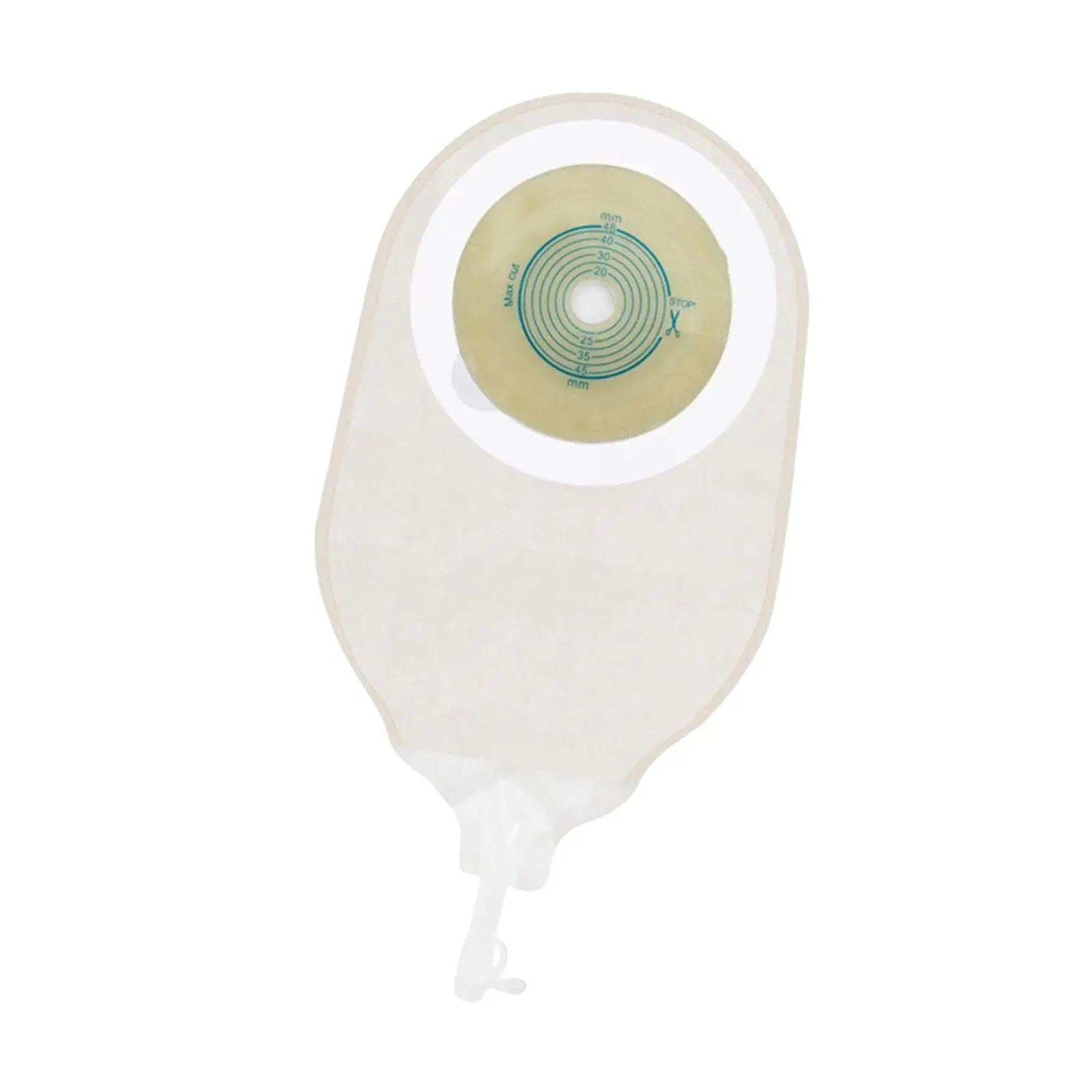 Skin Friendly Hydrocolloid Ostomy Pouch Leak Proof Disposable Non Woven Bag for Stoma Management