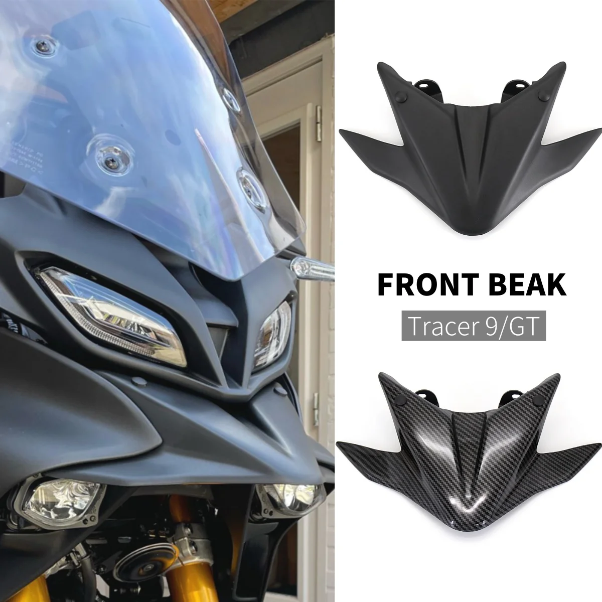

Для YAMAHA Tracer 9/900 GT 2021 2023 мотоциклетный клюв, носовой конус, удлинитель переднего колеса, удлинитель крыла, капот TRACER 900GT