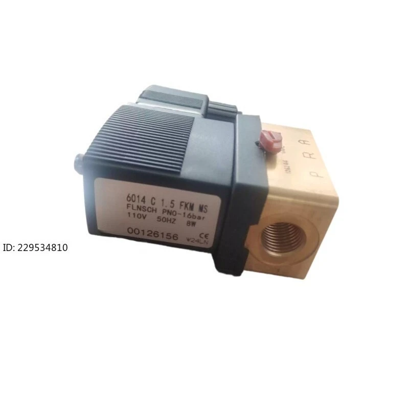 6014 Solenoid valve, air compressor loaded solenoid valve 00125366 00126155 1pcs