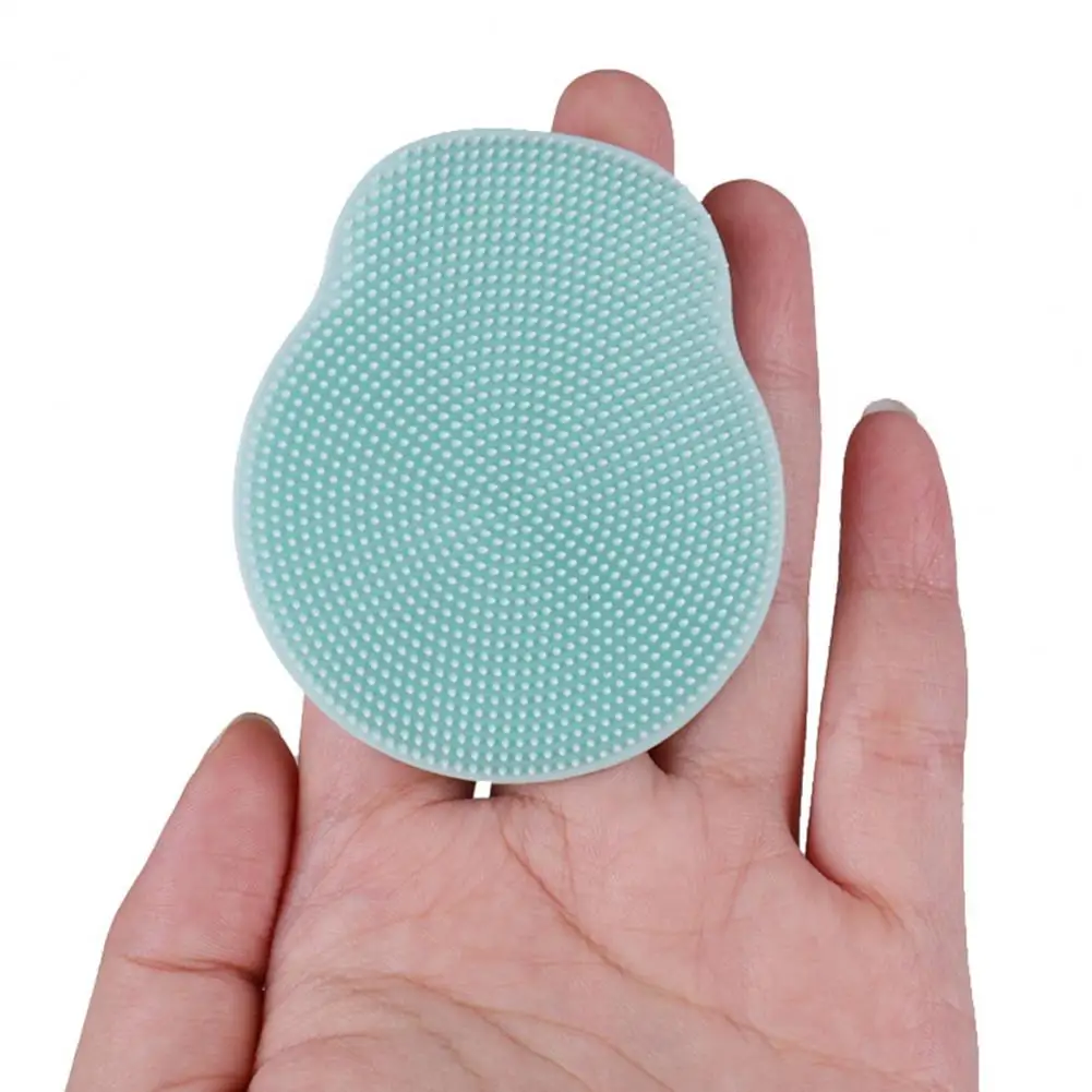 Silicone Cleansing Brush Soft Face Massaging Brush Blackhead Removal Facial Massage Cleansing Brush Women Face Cleaner Makeup