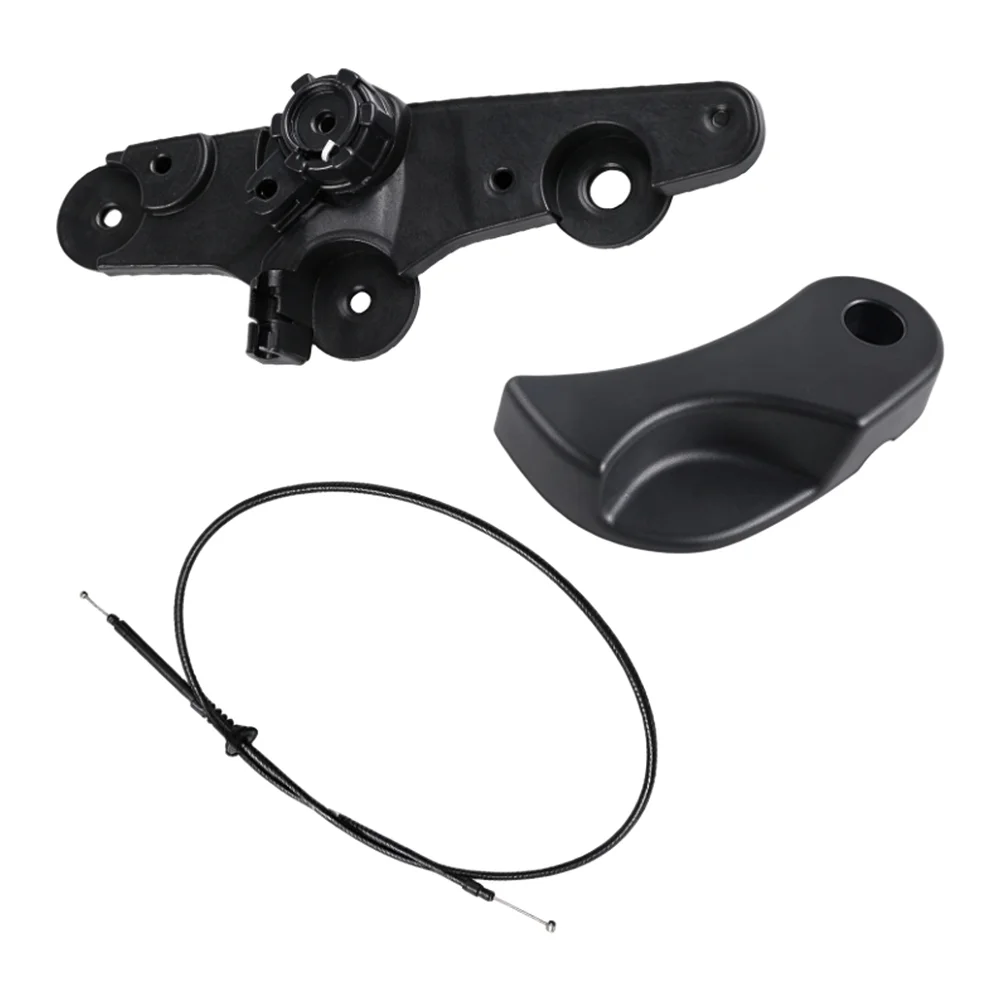Hood Release Handle Assembly with Bracket for BMW X3 F25 2011-2017 Engine For Bonnet Cable 51239175028 51239150273