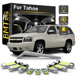 BMTxms For Chevrolet Chevy Tahoe 1992-2010 2011 2012 2013 2014 Car LED Interior Light Bulb Kit Reading Dome Trunk Vehicle Lamp