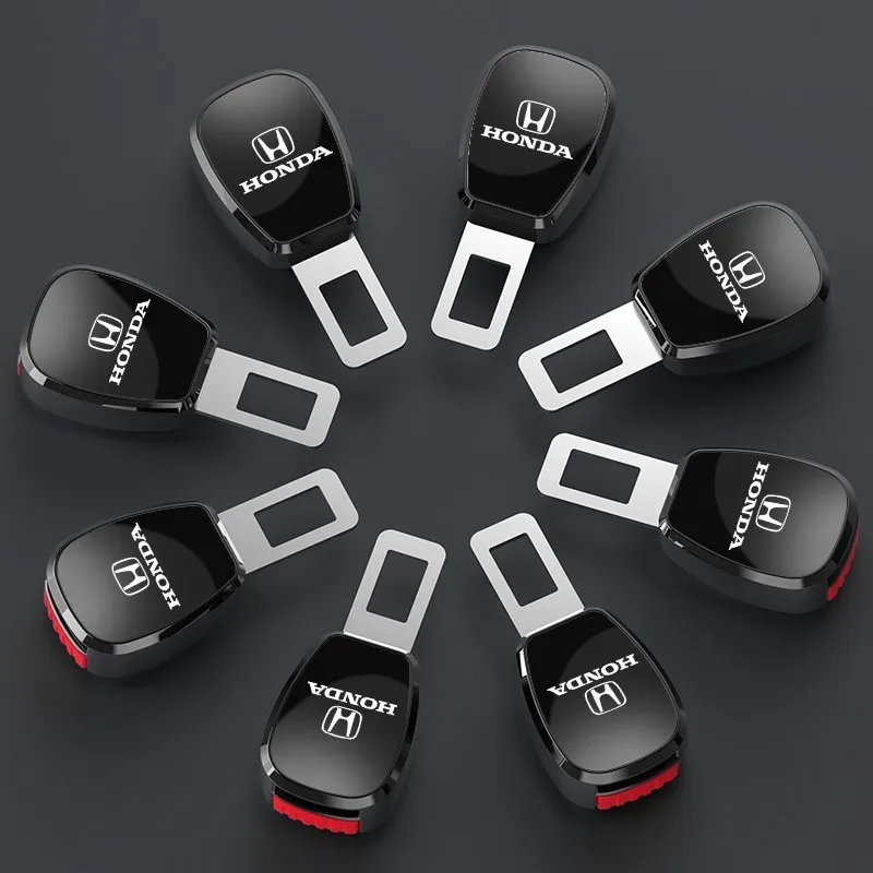 سيارة معدنية حزام الأمان كليب موسع سلامة حزام الأمان قفل مشبك اكسسوارات لهوندا سيفيك أكورد صالح جاز CRV BRV HRV انسايت #6