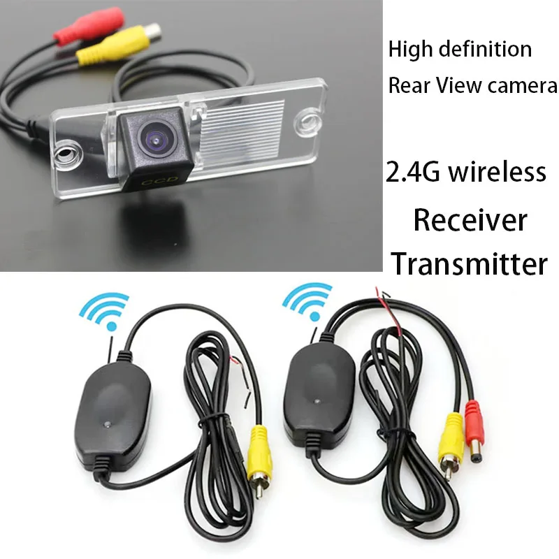 Wireless Reverse Camera For Mitsubishi Pajero Sfx Exceed Montero Shogun V60 1999~2006 Car Rear view Camera HD CCD Night Vision