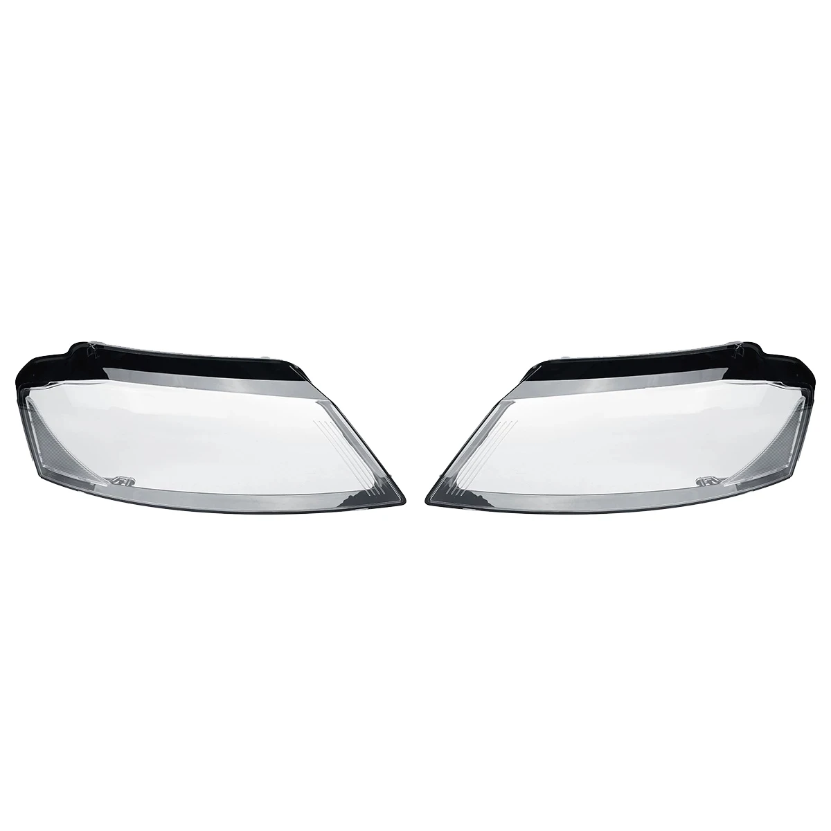 

2Pcs Car Front Headlight Cover Lens Shell For-Audi A3 8P 2008-2012 8P0941003 8P0941004