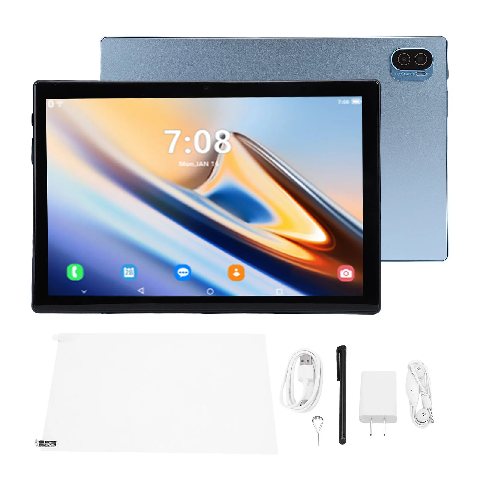 

10.1 Inch 5G Tablet Support for 14 12GB RAM 512GB ROM 8MP 13MP Cameras Tablet with Touch Pen for Drawing Worki