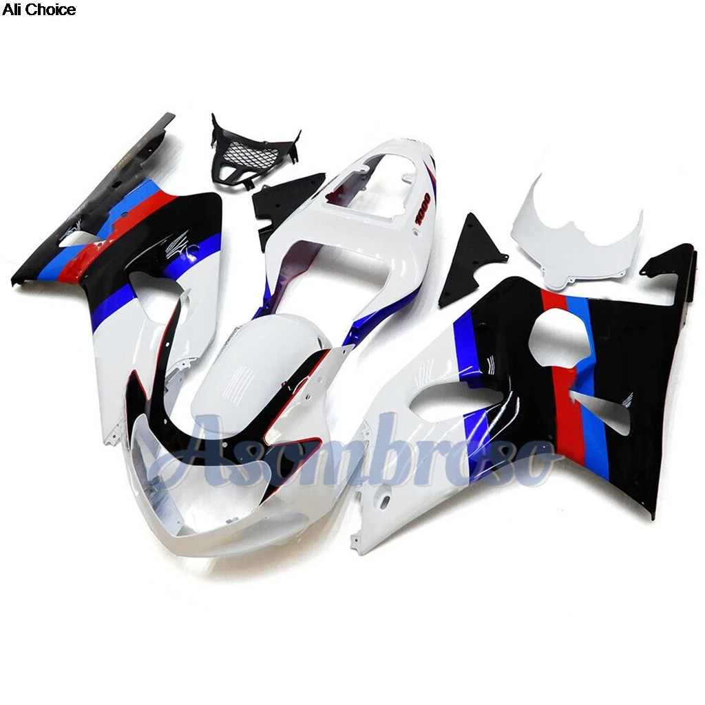 For GSXR1000 2000 2001 2002 ABS Fairing Kit K2 GSX-R1000 white black blue Best Motorcycle Fairings Kit - view 2