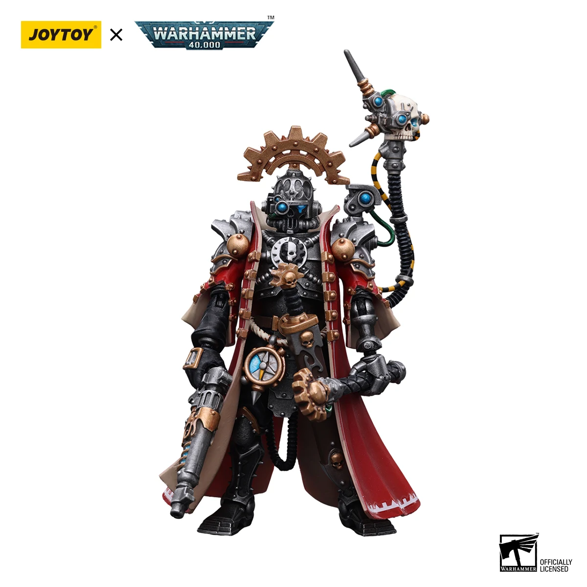 JOYTOY Warhammer 40k 1/18 Action Figures Anime Adeptus Mechanicus Skitarii Marshal Collection Model Toys