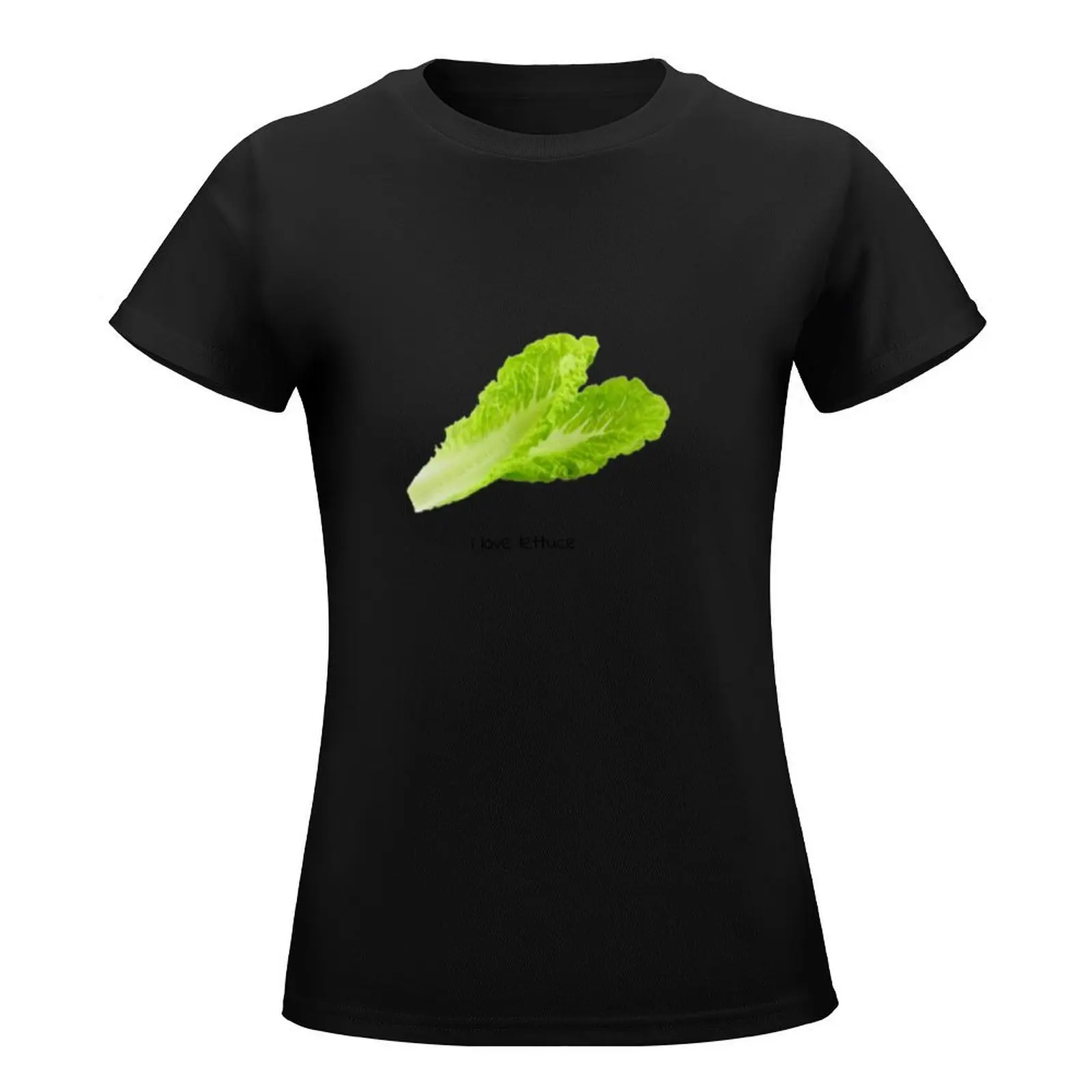 i love lettuce T-Shirt aesthetic clothes shirts graphic tees Blouse Women t shirt