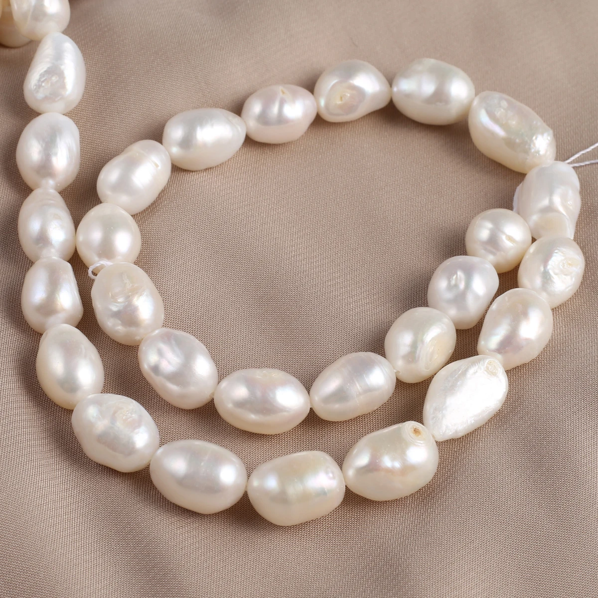 Natural Pearl Straight Hole Beads Exquisite Shape Elegant Appearance For DIY Jewelry Making Handmade Bracelet Necklace