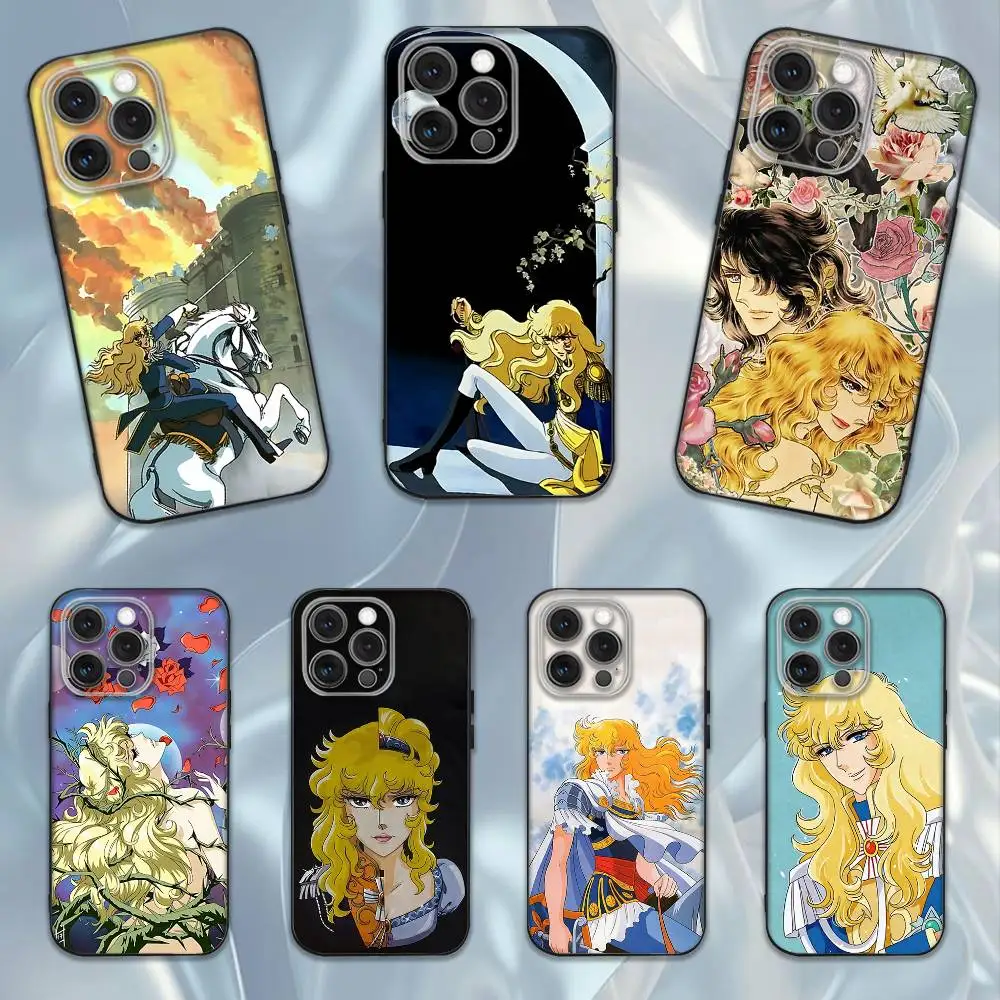 حافظة هاتف ليدي أو أوسكار فيلم 2025 	   لهاتف iPhone 16e,16,15,14,13,12,11,Pro,X,XS,Max,XR,Plus,غطاء أسود ناعم صغير