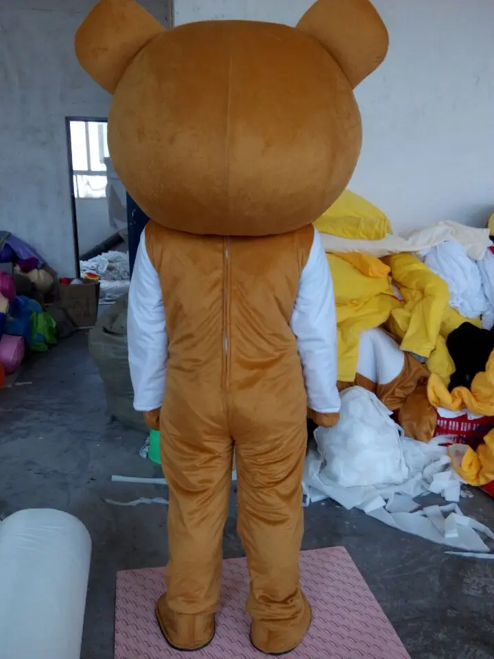 

Brown Bear Mascot Costume Halloween Funny Suit Adult Cosplay Party Outfits Clothing Advertising Carnival Easter Party Mascot
