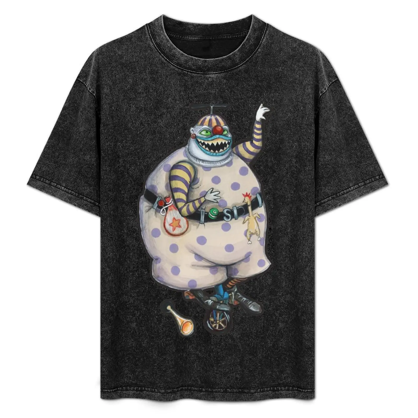 

Clown With The Tear-Away Face T-Shirt Work Comfort T-Shirt for Men