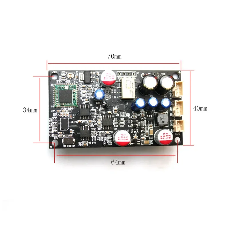 SOTAMIA ESS9038 + CSR8675 Placa decodificadora Bluetooth DAC Bluetooth 5,0 receptor 0PA2604 compatible con APTX-HD LDAC para amplificadores de Audio