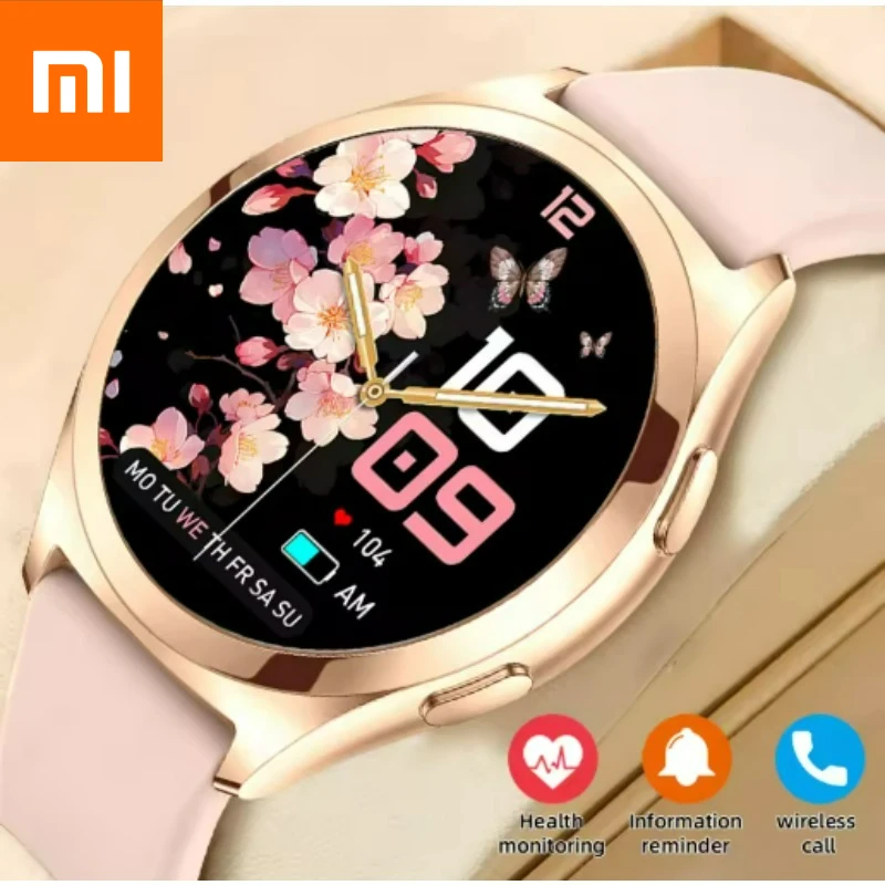 Xiaomi luxe HD écran montre intelligente femmes étanche Bluetooth appel femmes Bracelet sport moniteur de santé dames Smartwatch