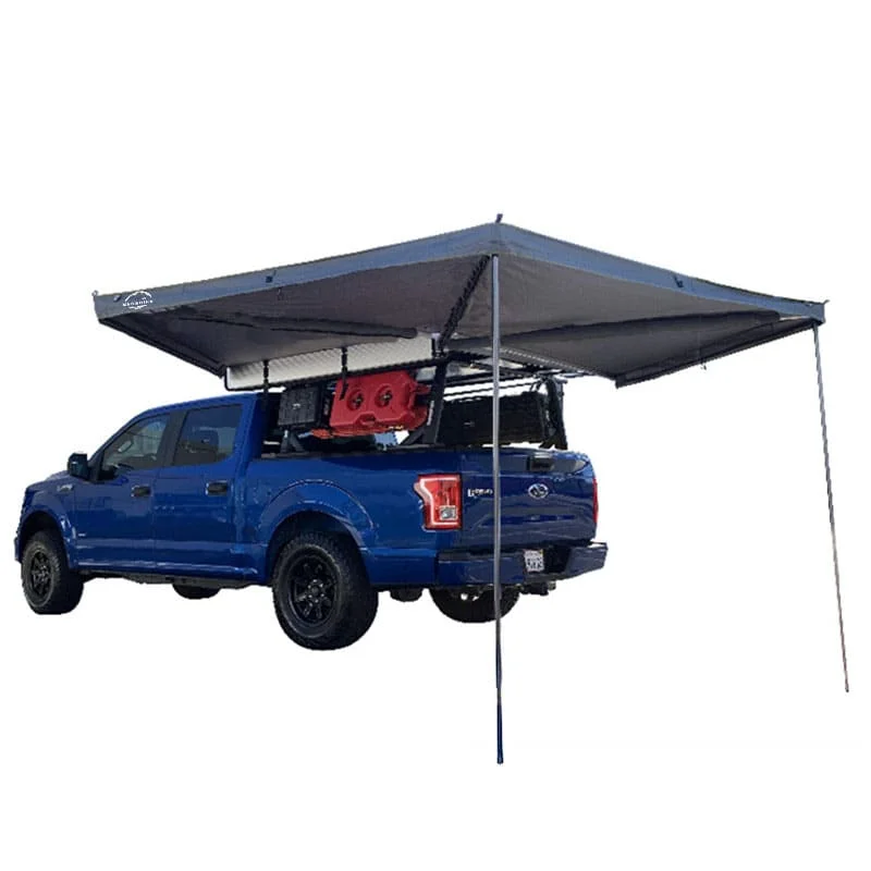 

Outdoor 270 Degree Fan Car Side Awning Legless For Camping Custom