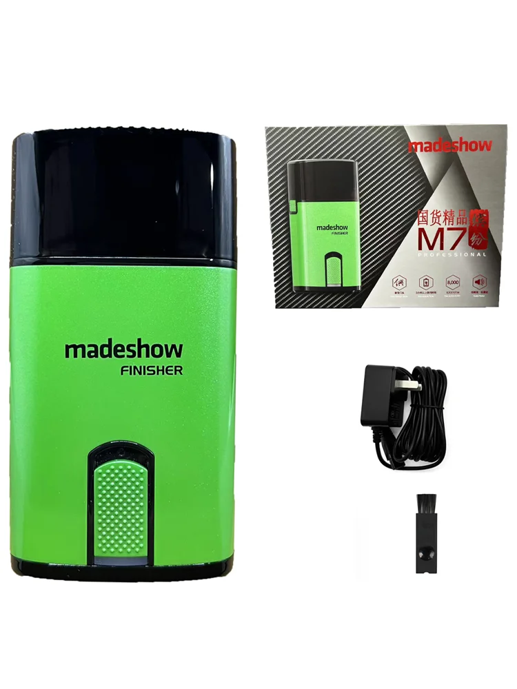 

Бритвы Madeshow M7, 1400 мАч, профессиональная масляная головка, сабельные машинки для стрижки волос, металлический корпус, резак 0 мм, электрический триммер для бороды