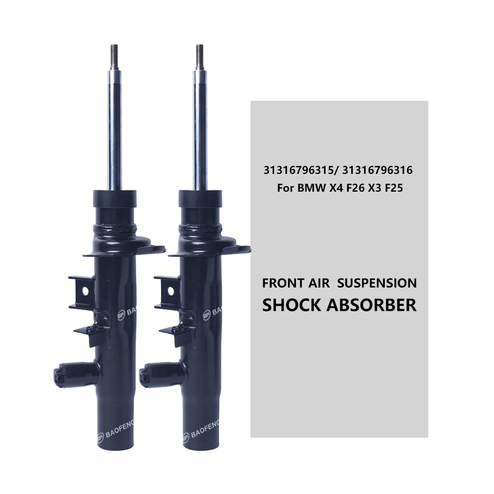 Car Suspension Front Right Air Shock Aborbers For BMW X4 F26 X3 F25 2013-2017 OE 31316796315 31316796316