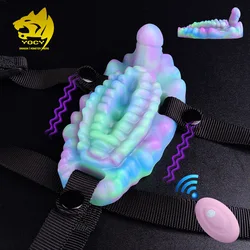 YOCY Strapon Silicone Sex Grinder Foreplay Massager Grinding & Humping Toy For Beginner Masturbator Vibrator Clitoris Stimulator