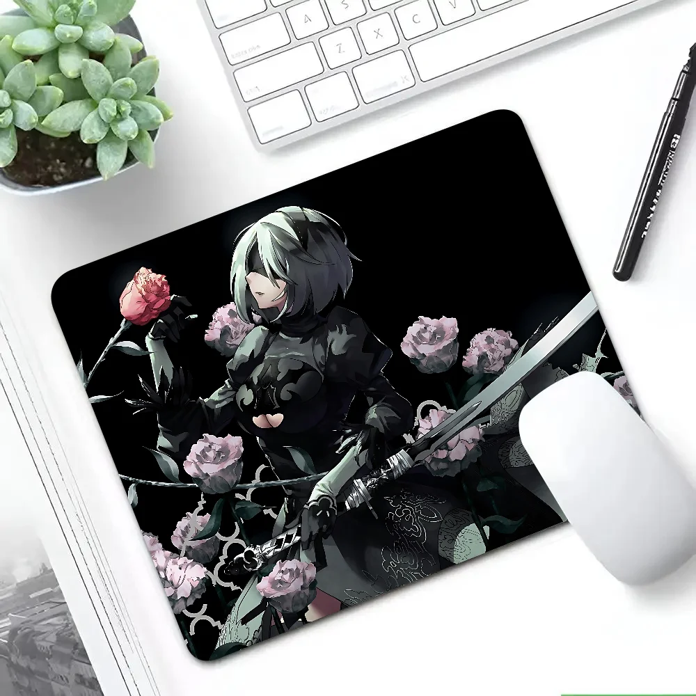 

NieR Automata Mousepad Table Mat Gamer Mousemats Office Mouse Mat Rubber Anti Slip Big Keyboard Mats For Computer